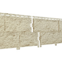 Фасадная панель Стоун-Хаус Камень Золотистый 3.025*0.225м