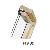 FAKRO Окно мансардное FTS U2 ручка сверху